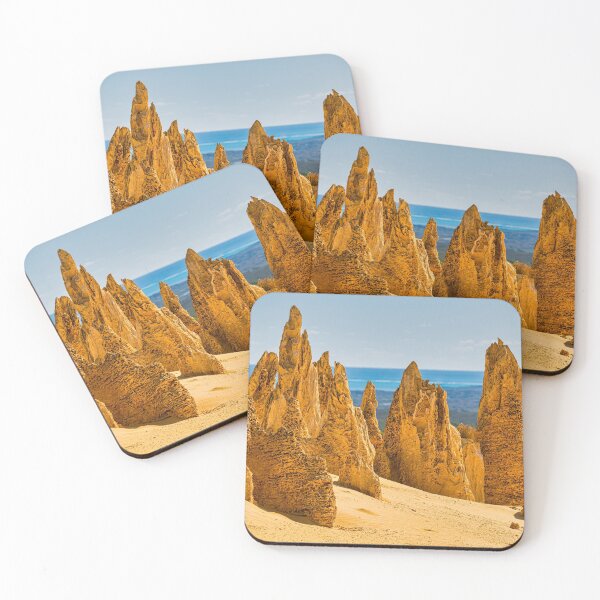 Item preview, The Pinnacles are limestone formations within Nambung National Park designed and sold by Ricjacyno.