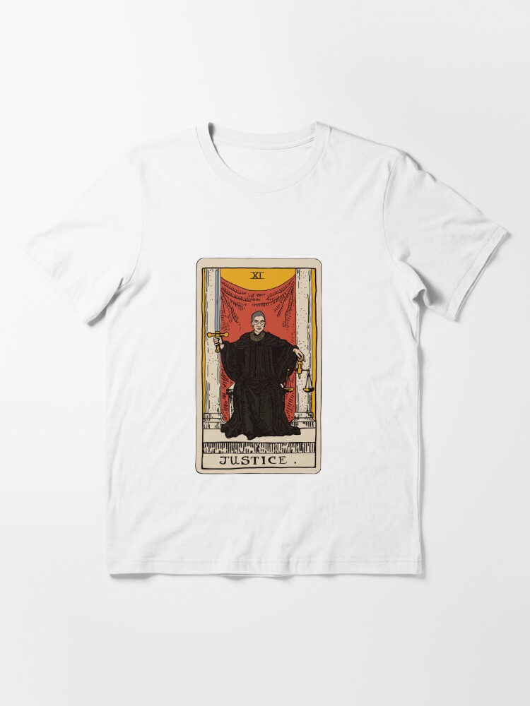 rbg justice tarot card shirt