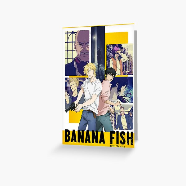 Banana Fish Greeting Cards Redbubble