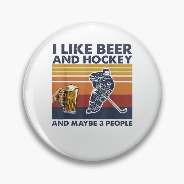 Item preview, I Like Beer And Hockey And Maybe 3 People designed and sold by begin-again.