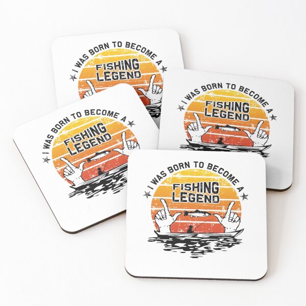 Item preview, Born To Become A Fishing Legend designed and sold by ProArtzilla.