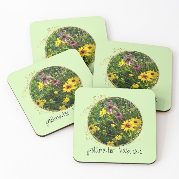 Item preview, Pollinator Habitat Beautiful Native Plants & Flowers Design designed and sold by EarthArtDesigns.