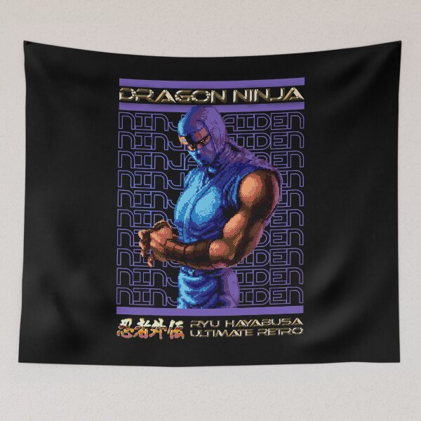 Item preview, Ultimate Ninja Gaiden retro gaming - the dark sword of chaos classic designed and sold by Clifford2011.