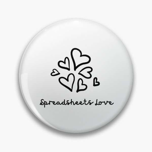 Item preview, Spreadsheets Love designed and sold by AlleyLoop.