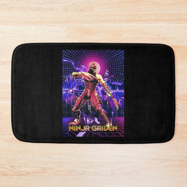 Item preview, Ninja Gaiden retro wave gaming neon city Classic - the dark sword of chaos classic designed and sold by Clifford2011.