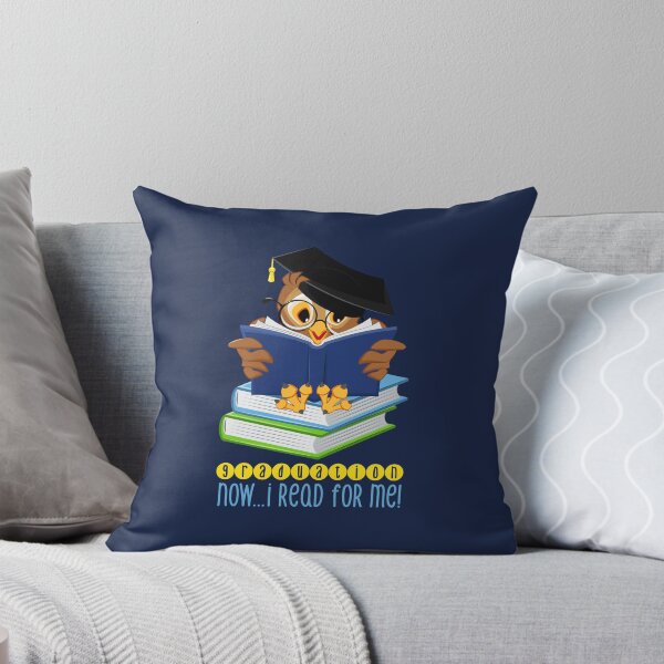 Item preview, Graduation: Now I Read for ME! (on Navy) designed and sold by PawsitiveMum.