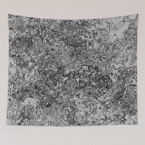 Item preview, Copy of Fluid design 2 - black and grey designed and sold by rahilvalani.