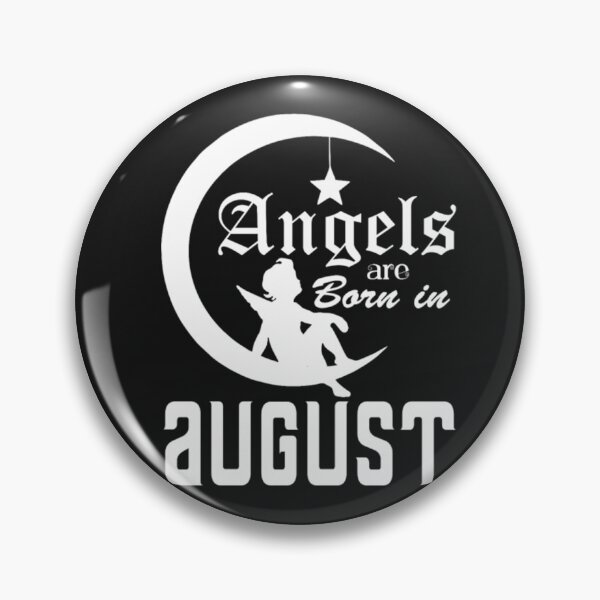 Item preview, Angels are Born in August T Shirt  designed and sold by Clavitaps.