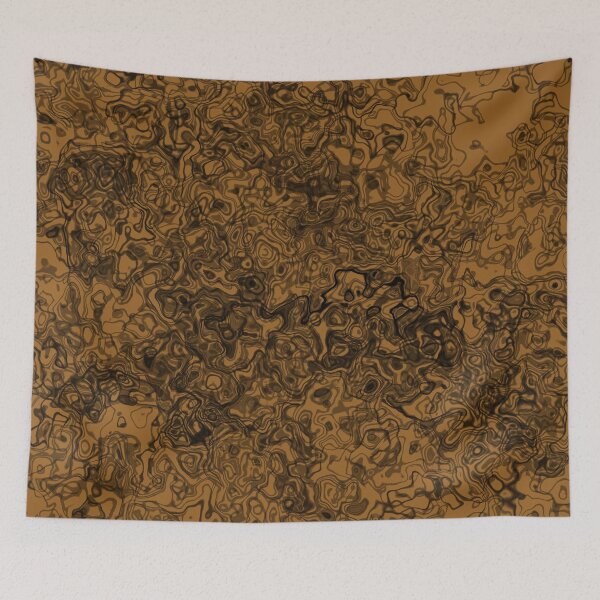 Item preview,  Fluid design 2 - black and brown designed and sold by rahilvalani.