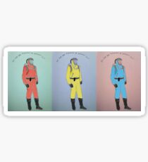 Hazmat Trio Sticker