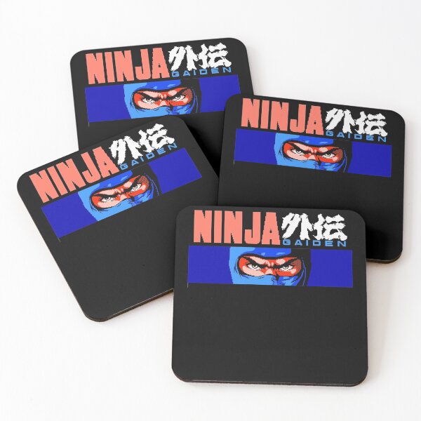 Item preview, retro NINJA GAIDEN TITLE SCREEN - the dark sword of chaos classic designed and sold by Clifford2011.