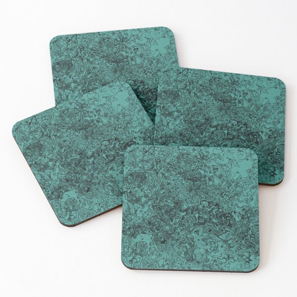 Item preview,  Fluid design 2 - black and teal designed and sold by rahilvalani.