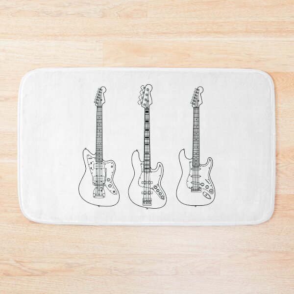 Item preview, Guitar and Bass Collection Outline Light Theme Theme designed and sold by nightsworthy.