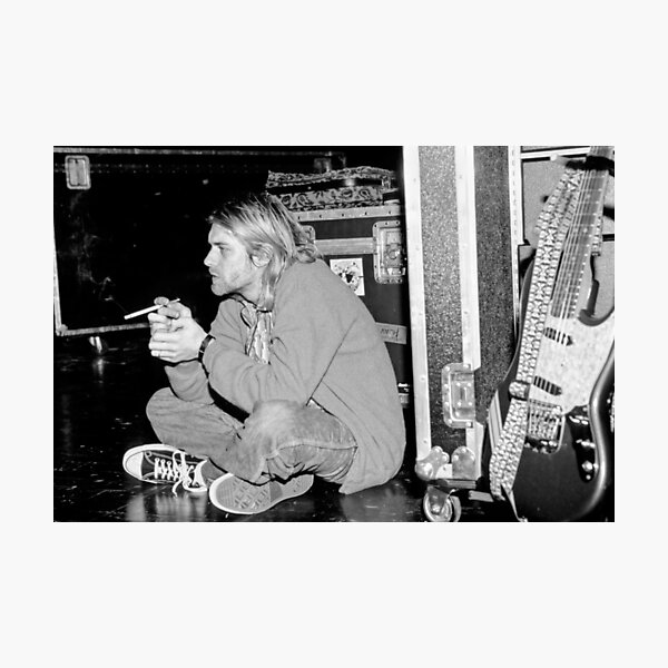 Maybe While Smoking Photographic Print