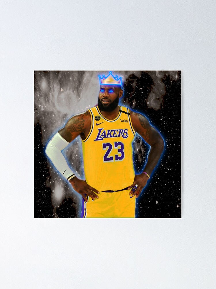 Lebron James Mamba Jersey Poster for Sale by WalkDesigns