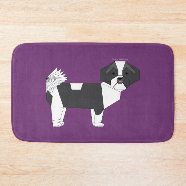 Item preview, Geometric Shih Tzu Dog without background designed and sold by Caseymakesart.