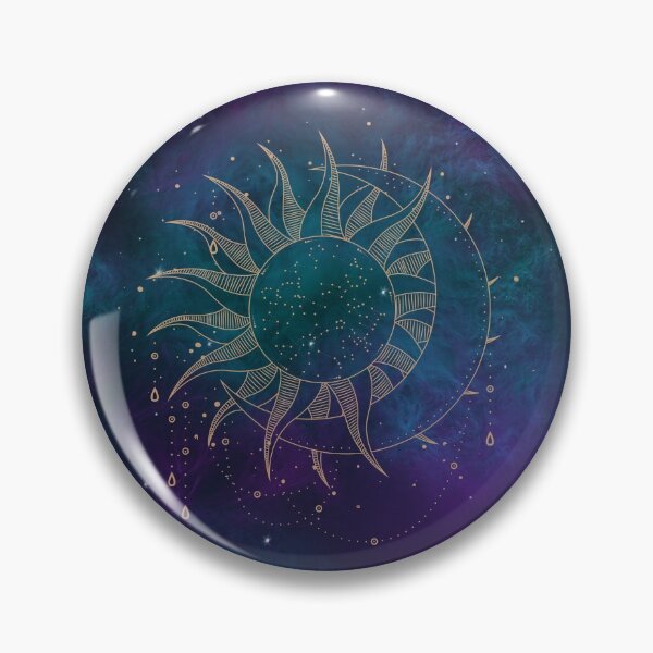 Item preview, Sun & Moon Design on Galaxy background designed and sold by MamaSweetea.