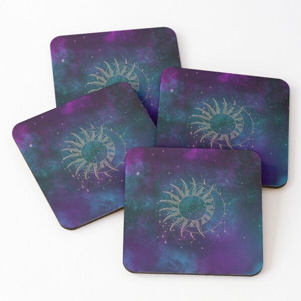 Item preview, Sun & Moon Design on Galaxy background designed and sold by MamaSweetea.
