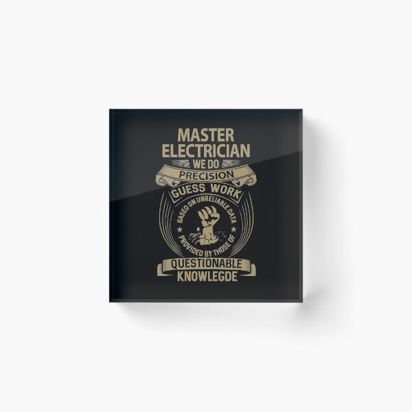 Item preview, Master Electrician T Shirt - We Do Precision Gift Item Tee designed and sold by enstacee75.