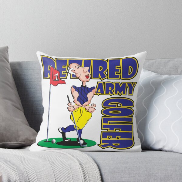 Item preview, RETIRED ARMY GOLFER designed and sold by MontanaJack.