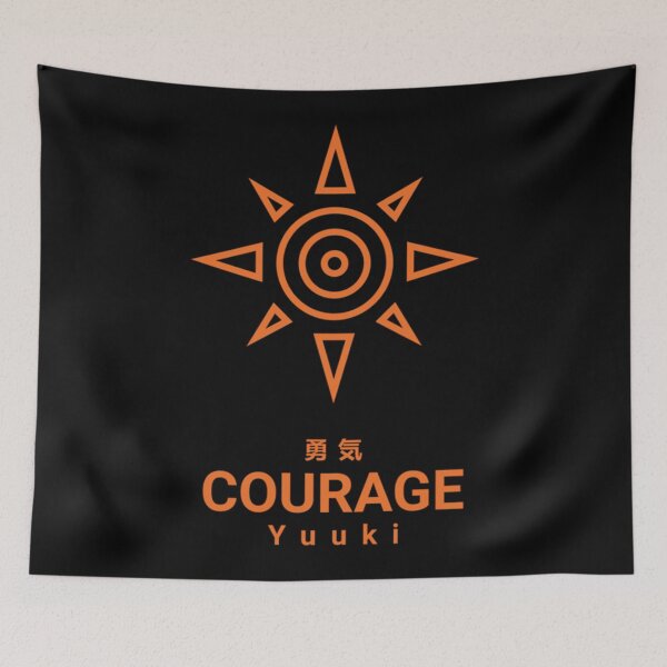 Item preview, digimon Crest of Courage yuuki logo classic designed and sold by GreathouseGary.