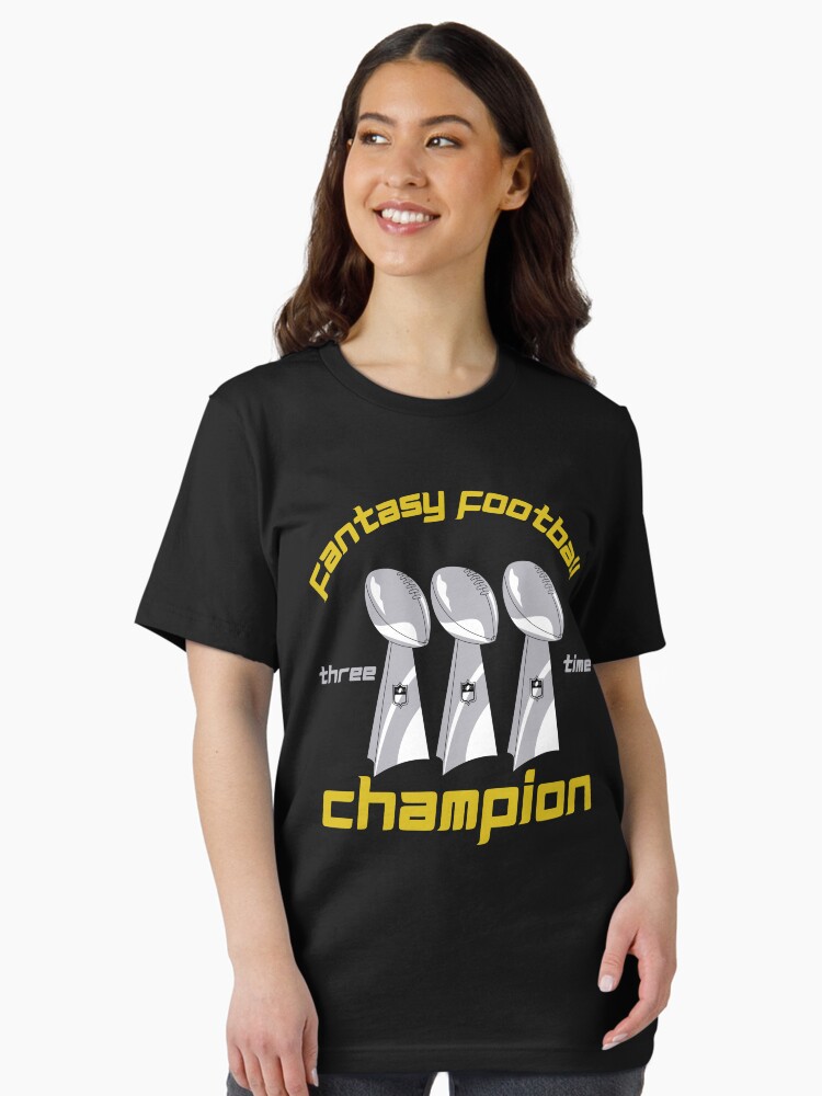 Graphic Tees Fantasy Football Champion T Shirt Fantasy Football