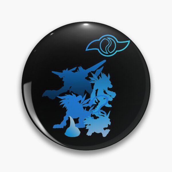 Item preview, Crest of friendship digimon anime blue style  designed and sold by GreathouseGary.