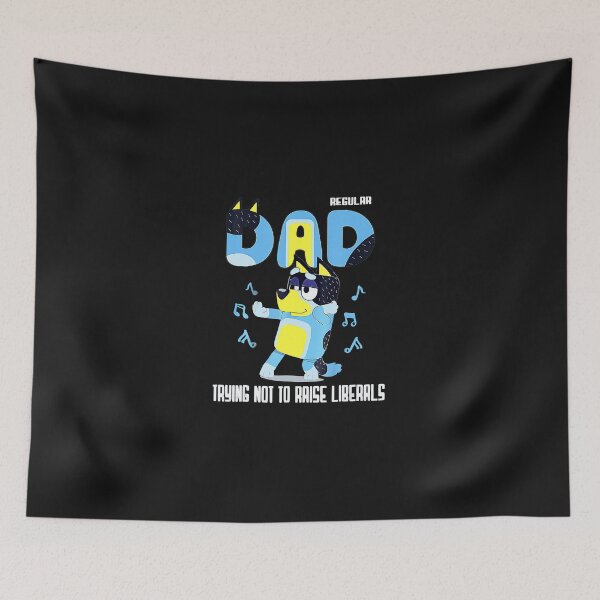 Item preview, Just a Regular Dad Trying Not To Raise Liberals Fathers Day designed and sold by chirmas55.