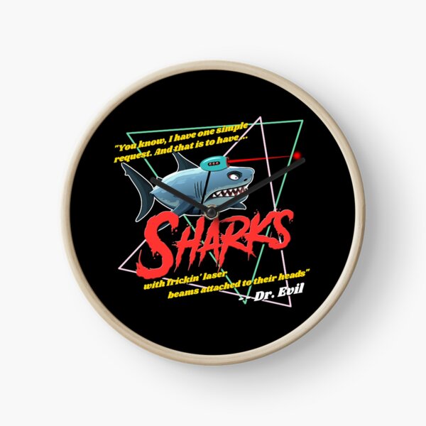 Item preview, Dr Evil Sharks from Austin Powers Shirt designed and sold by bandleft0843.