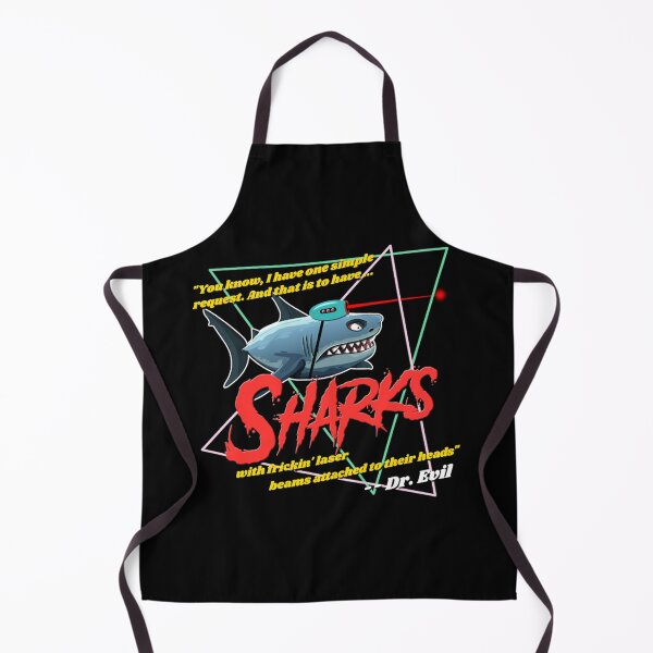 Item preview, Dr Evil Sharks from Austin Powers Shirt designed and sold by bandleft0843.