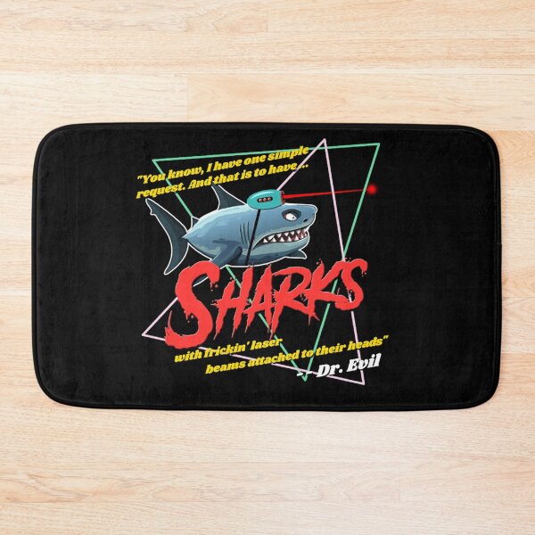 Item preview, Dr Evil Sharks from Austin Powers Shirt designed and sold by bandleft0843.