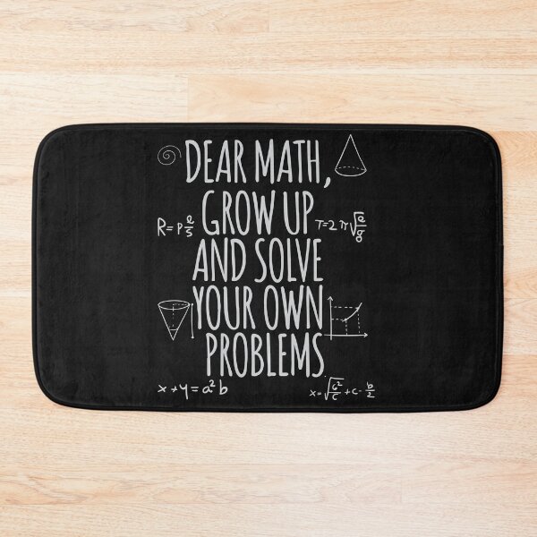 Item preview, Dear Math Funny Joke Top for Teens Kids School Math Humor designed and sold by MatthewBateman.