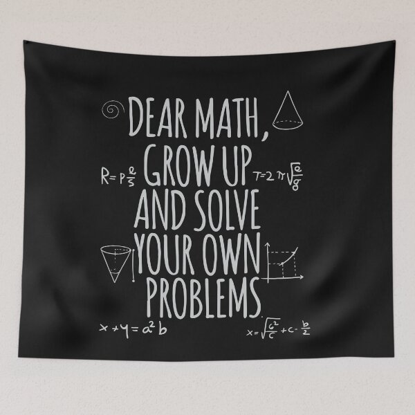 Item preview, Dear Math Funny Joke Top for Teens Kids School Math Humor designed and sold by MatthewBateman.