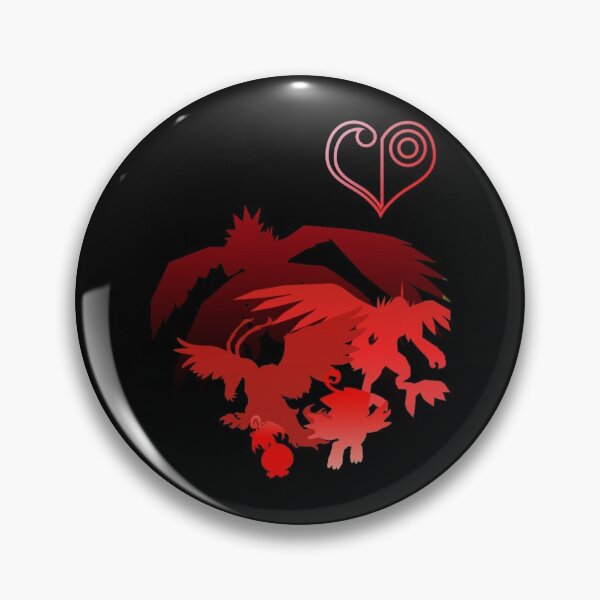 Item preview, Crest of love digimon anime red design designed and sold by GreathouseGary.