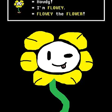 Undertale Game - Flowey The Flower Essential T-Shirt for Sale by  JamesDarci3