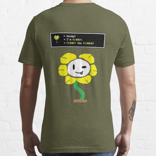 Undertale Game - Flowey The Flower Essential T-Shirt for Sale by  JamesDarci3