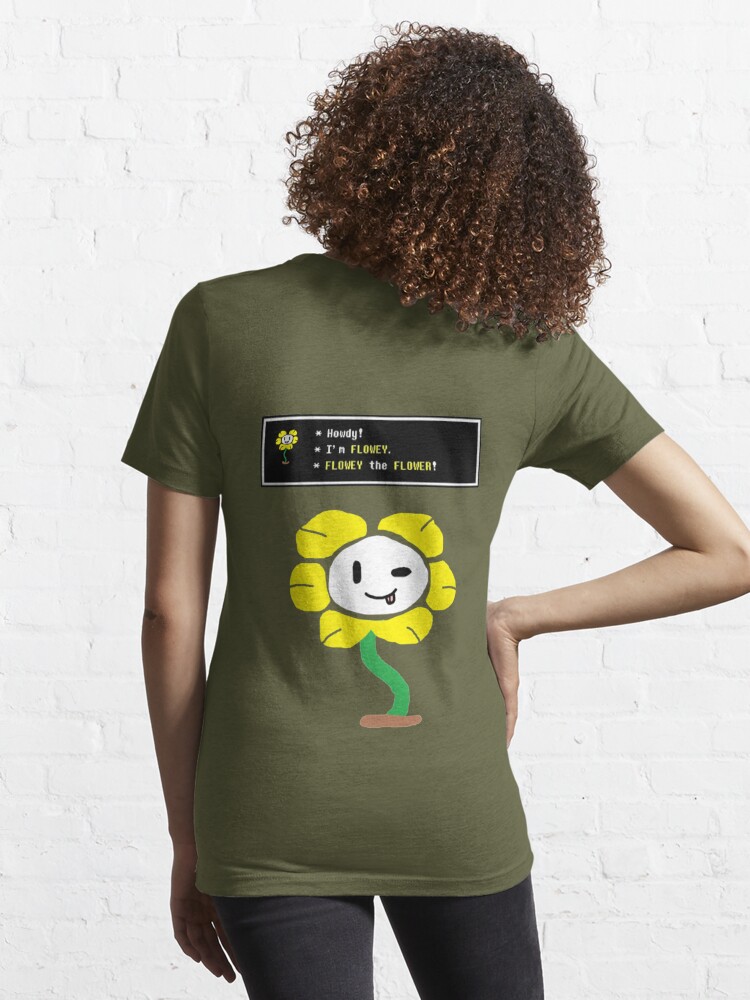 Undertale Game - Flowey The Flower Essential T-Shirt for Sale by  JamesDarci3