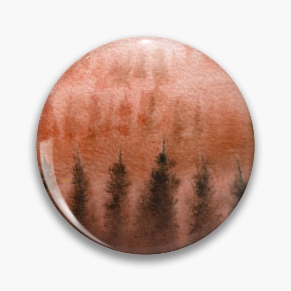 Item preview, Sepia Ombre Misty Forest designed and sold by Yorda Creative.