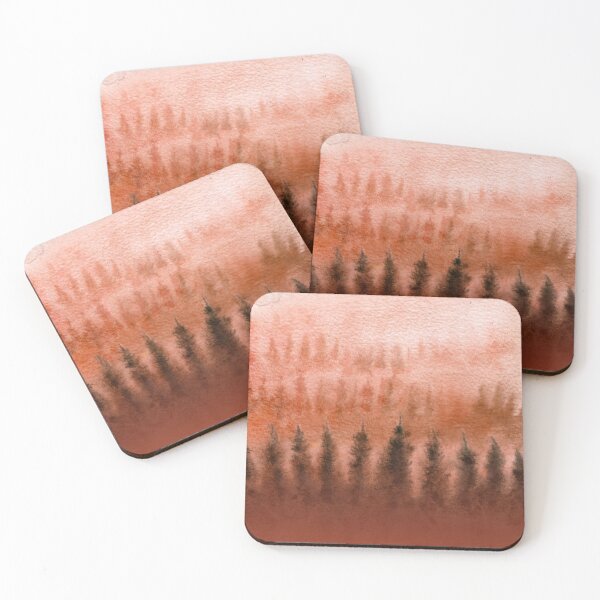 Item preview, Sepia Ombre Misty Forest designed and sold by Yorda Creative.