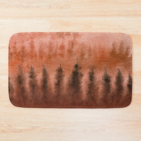 Item preview, Sepia Ombre Misty Forest designed and sold by Yorda Creative.