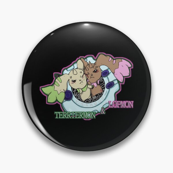 Item preview, Chibi terriermon and lopmon cute digimon anime designed and sold by GreathouseGary.