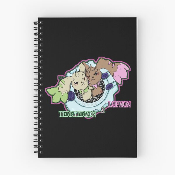 Item preview, Chibi terriermon and lopmon cute digimon anime designed and sold by GreathouseGary.