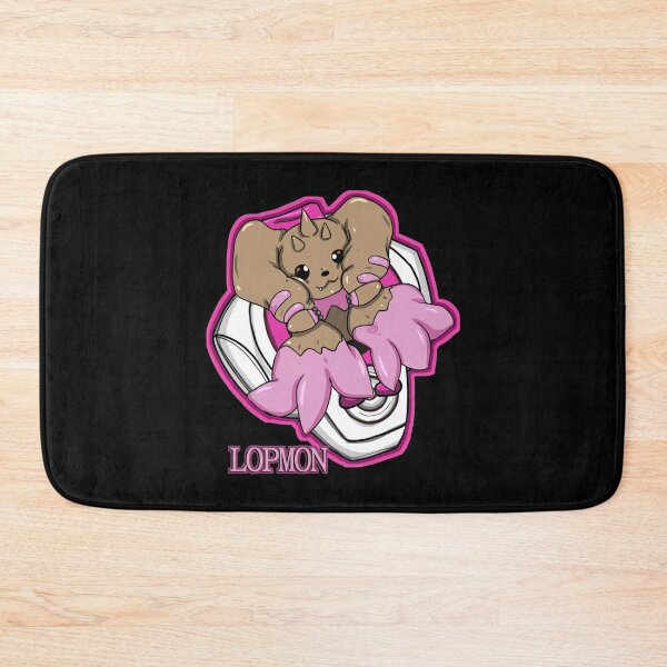 Item preview, Lopmon pink digimon anime design designed and sold by GreathouseGary.