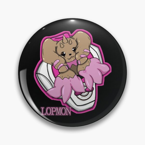 Item preview, Lopmon pink digimon anime design designed and sold by GreathouseGary.