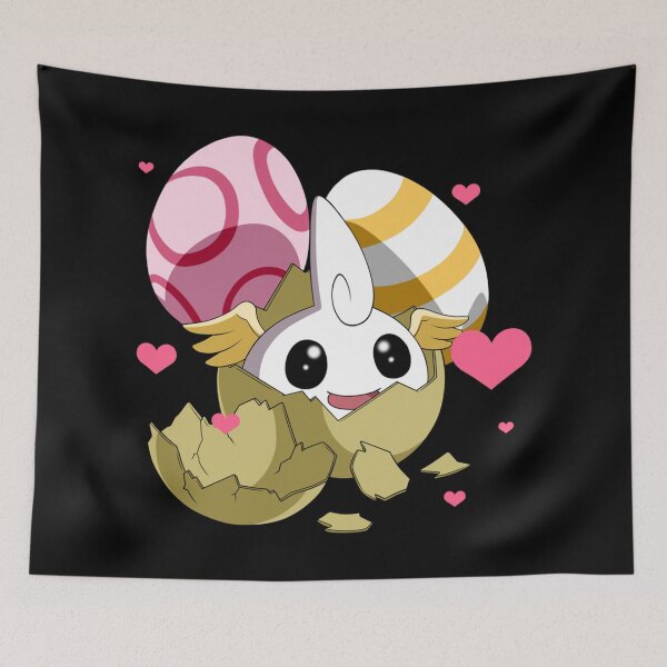 Item preview, Lovely chibi Puttimon Mini Angel Digimon Classic designed and sold by GreathouseGary.