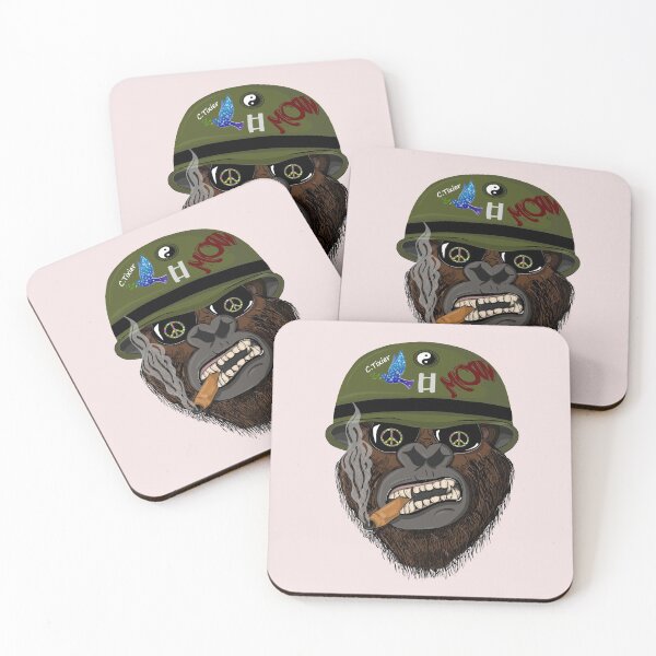 Item preview, Vintage Angry Gorilla With Cigar illustration  designed and sold by garniturex.