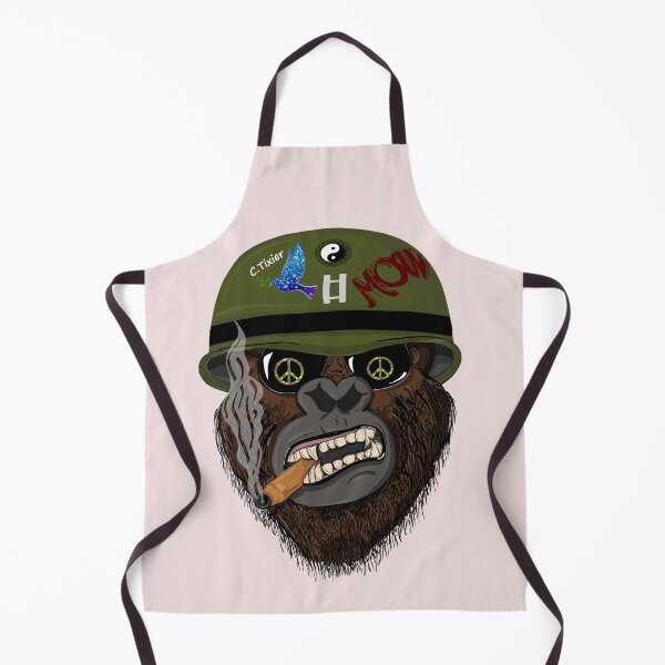 Item preview, Vintage Angry Gorilla With Cigar illustration designed and sold by garniturex.