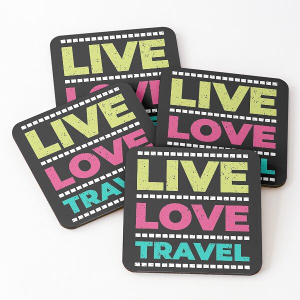 Item preview, live love travel designed and sold by wineDsign.