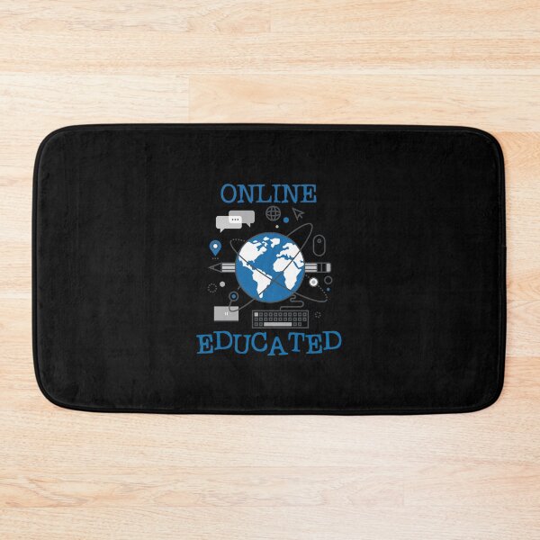 Item preview, Online Educated! (on Black) designed and sold by PawsitiveMum.