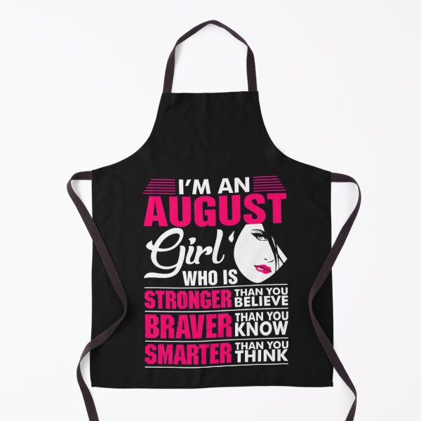 Item preview, Stronger Braver Smarter August Girl designed and sold by Clavitaps.